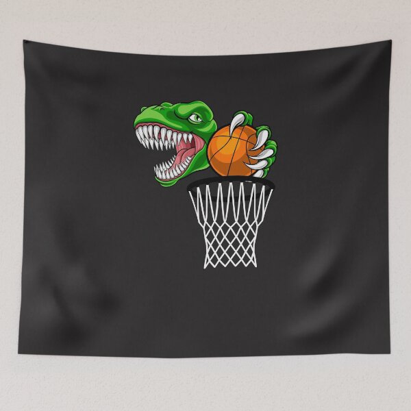 Item preview, Dinosaur playing Basketball designed and sold by JokerH.
