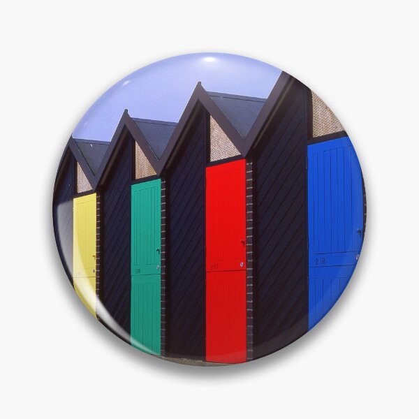Item preview, Casetas de playa multicolores designed and sold by Graham Sessions.