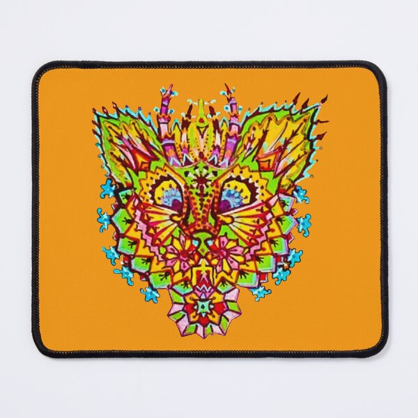 Item preview, Louis Wain, Kaleidoscope Cat Fractal designed and sold by Vatroslav.