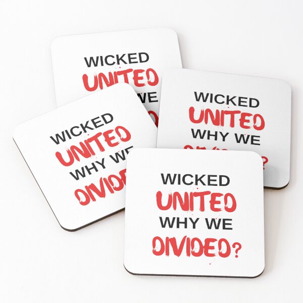Item preview, WICKED UNITED WHY WE DIVIDED ? designed and sold by hamzah EL ⭐⭐⭐⭐⭐.