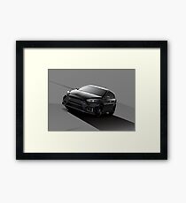 Black Focus RS Framed Print