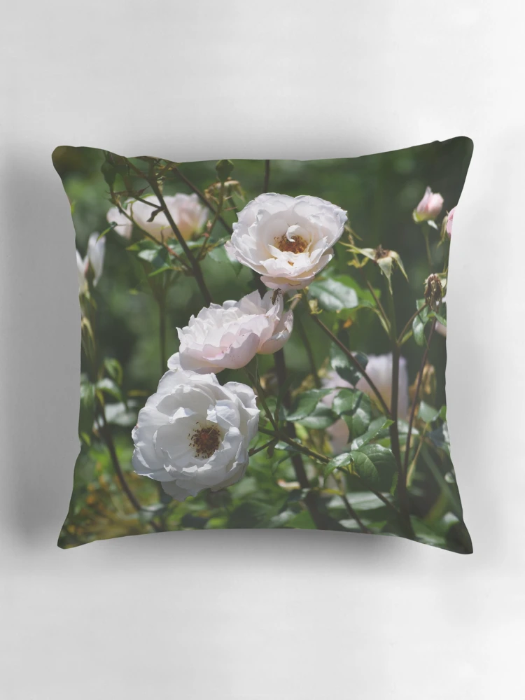 Thumbnail 3 of 4, Pillow, Little Roses designed and sold by Tracy Engle.