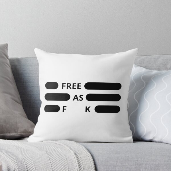 Item preview, Free As Fuck  designed and sold by NonayMay.