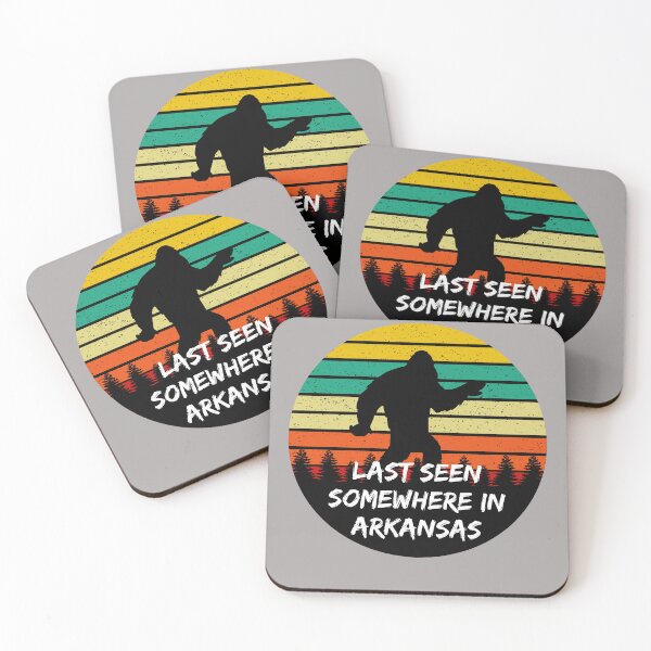 Item preview, Big Foot Last Seen Somewhere In Arkansas - Sasquatch designed and sold by Losthorsedesign.