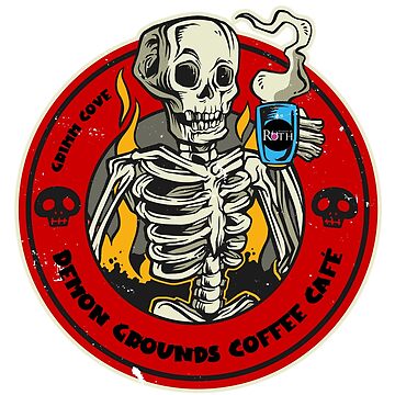 Artwork thumbnail, Demon Grounds Coffee Café by Mandy M. Roth