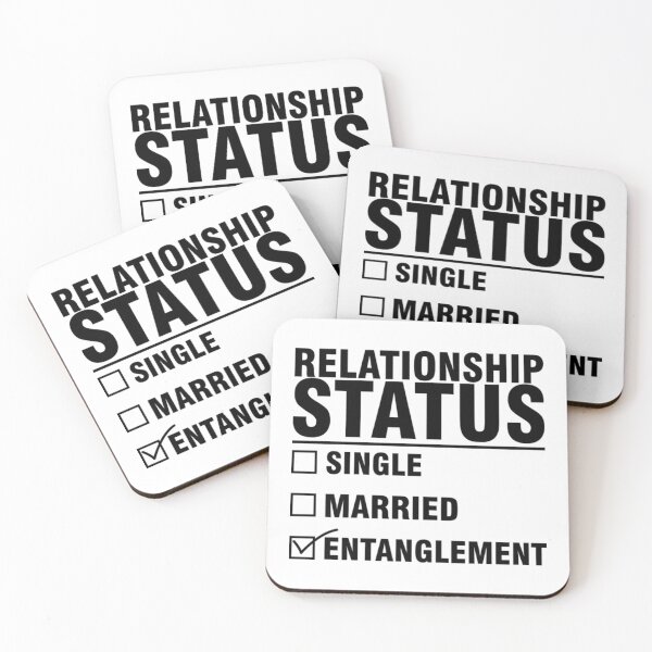 Item preview, Funny Entanglement Relationship Status  designed and sold by NonayMay.