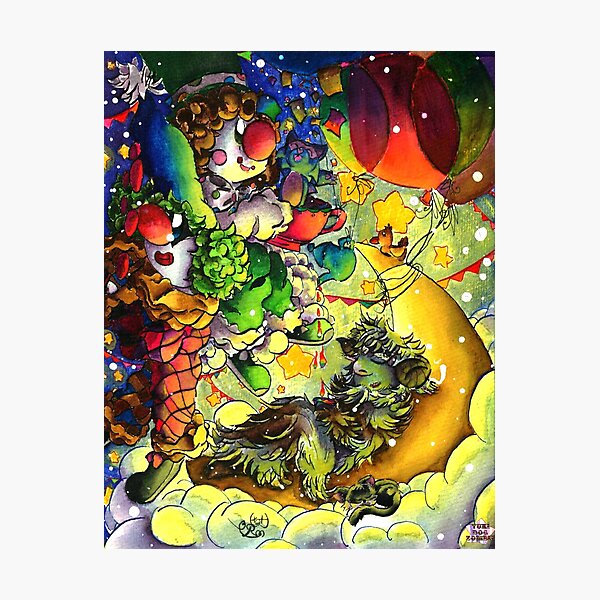 Night Time Friends ( print ) Photographic Print