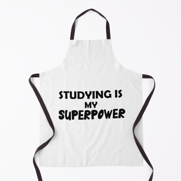 Item preview, Studying Is My Superpower , Funny Simple Text Black And White Font designed and sold by Every Pet Shirts.