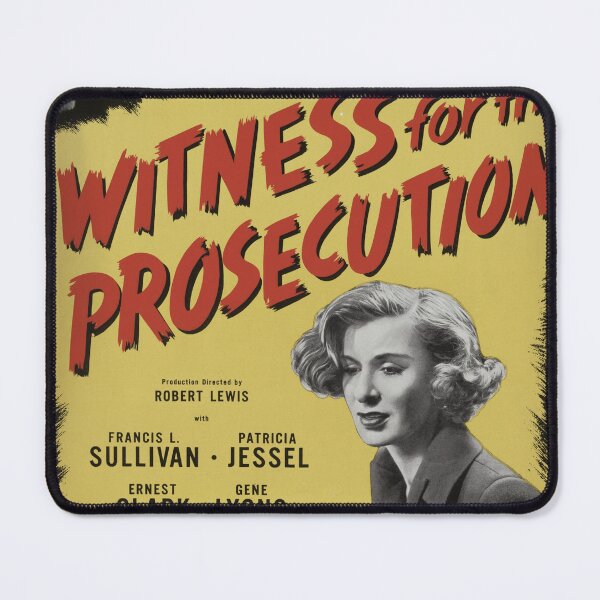 Item preview, Witness for the Prosecution Vintage Broadway Poster | American vintage posters designed and sold by POSTERAMALA.