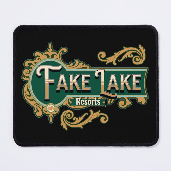 Item preview, Vintage: Fake Lake Resorts designed and sold by CitizenAwear.
