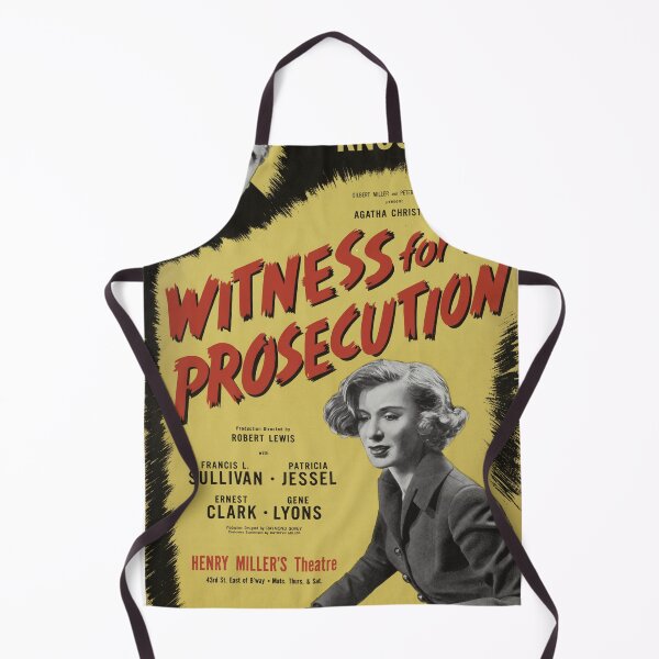 Item preview, Witness for the Prosecution Vintage Broadway Poster | American vintage posters designed and sold by POSTERAMALA.