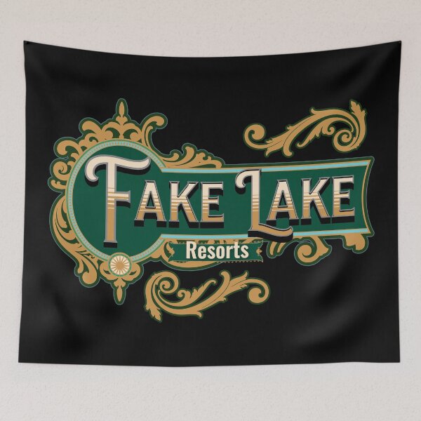 Item preview, Vintage: Fake Lake Resorts designed and sold by CitizenAwear.