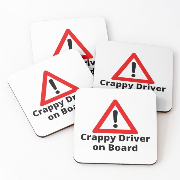 Item preview, Crappy Driver on Board designed and sold by Texterous.