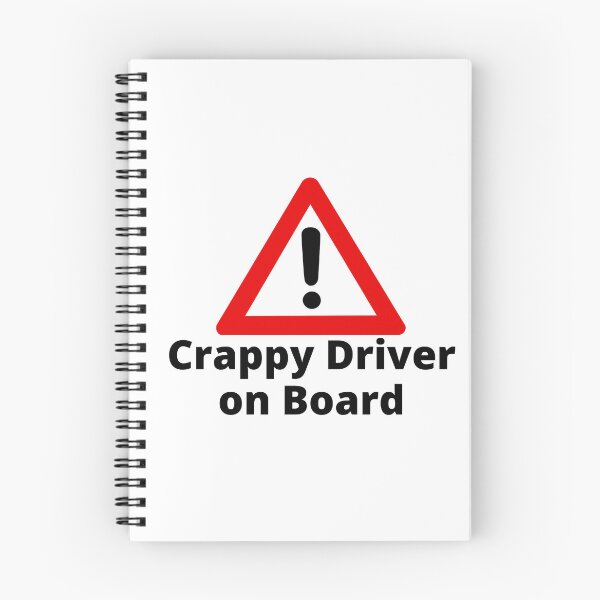 Item preview, Crappy Driver on Board designed and sold by Texterous.