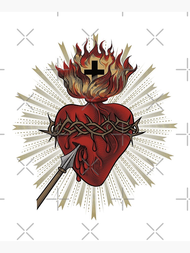 Sacred Heart of Jesus Vector Images (over 510)