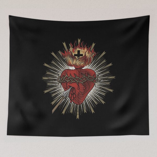 Item preview, Sacred Heart of Jesus Christ designed and sold by Beltschazar.