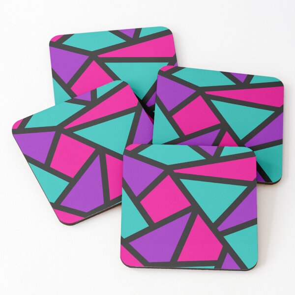 Item preview, Geometric Pattern - Purple Blue Pink designed and sold by ThatMusicalGirl.