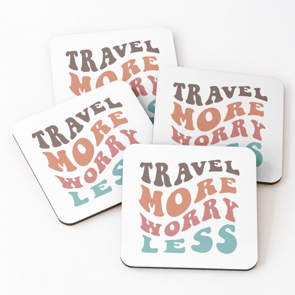 Item preview, Travel More Worry Less designed and sold by ubantee.