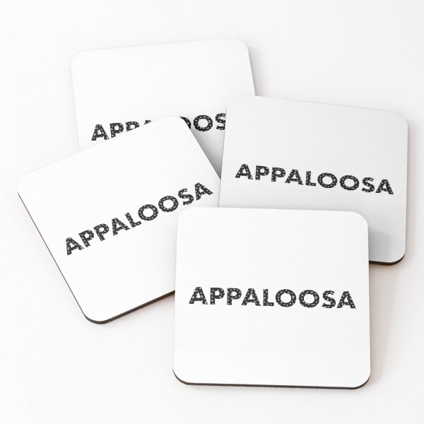 Item preview, Appaloosa Black With White Spots designed and sold by theaadesigns.