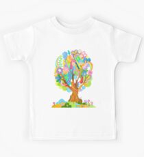 Hide and Seek Tree Kids Tee