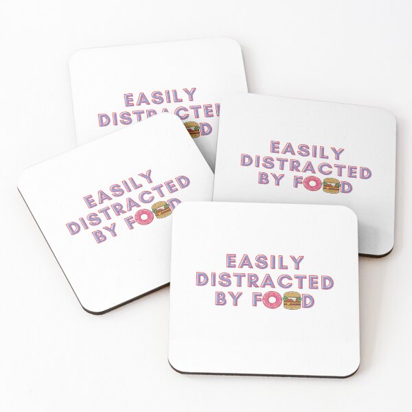 Item preview, Easily Distracted by Food designed and sold by RedG95.