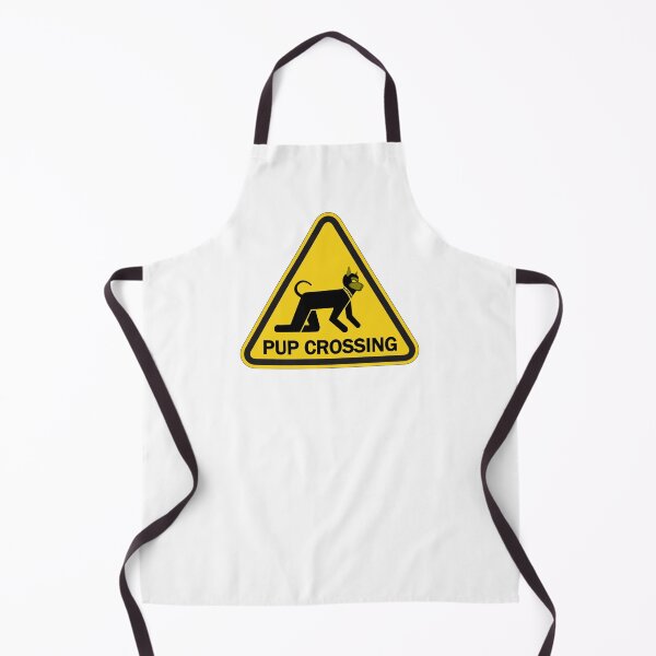 Item preview, Pup Play / Puppy Pride, Pup Crossing Sign designed and sold by StudioFourty2.