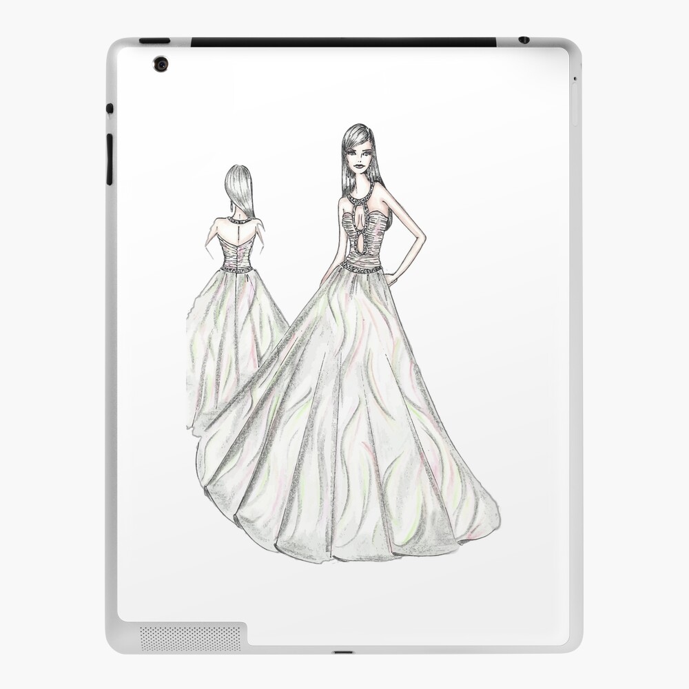 Fashion sketch for design class. #sketching #draw #dress #drawing #fashion  #fashionsketch #fashionsketching #fashionillustrator #fashion... | Instagram