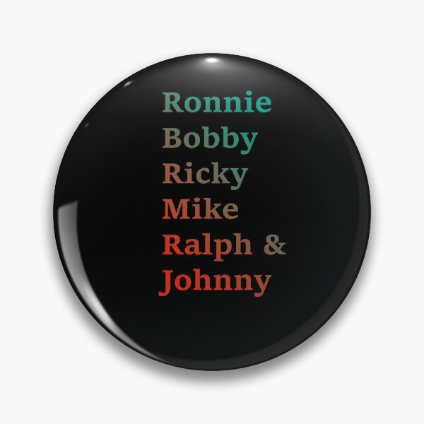 Item preview, Ronnie Bobby Ricky Mike Ralph And Johnny, funny  designed and sold by Red123shop.
