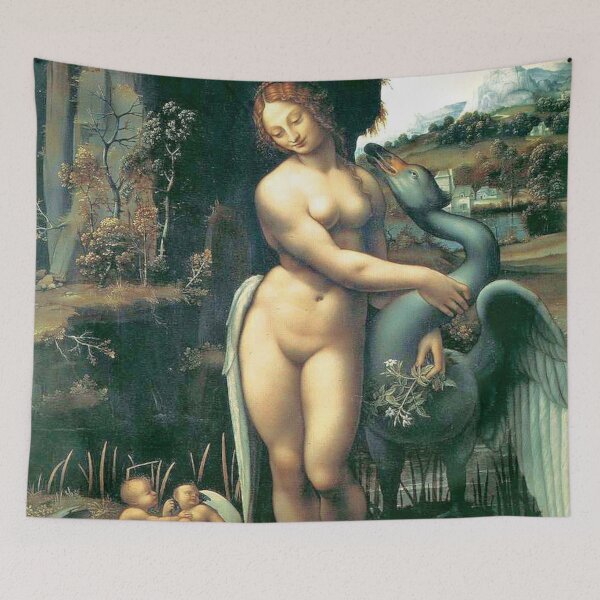 Item preview, Leda and the Swan, by Leonardo da Vinci, 1515–1520 designed and sold by Momo-Stores.