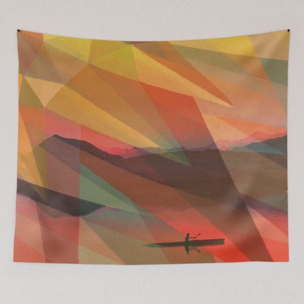Item preview, Geometric Sunset designed and sold by MackAndCo.