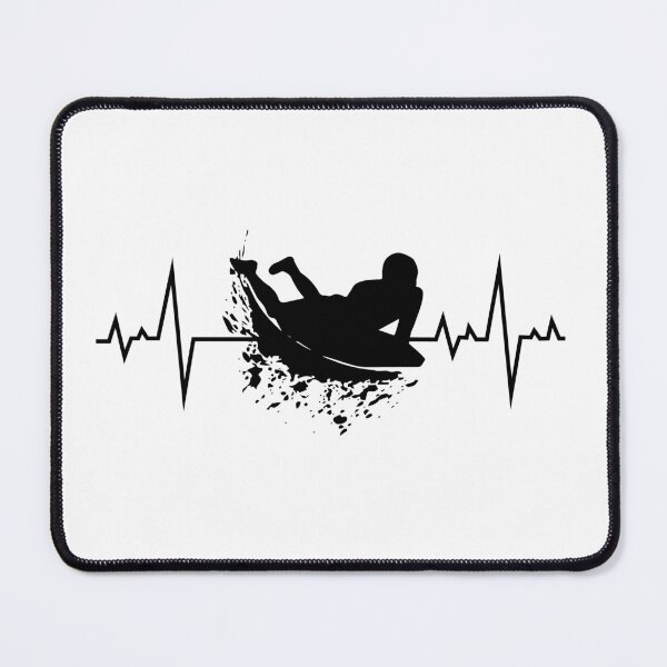 Item preview, Bodyboarding Bodyboarder Surfing Sea Heartbeat designed and sold by TastefulTees.