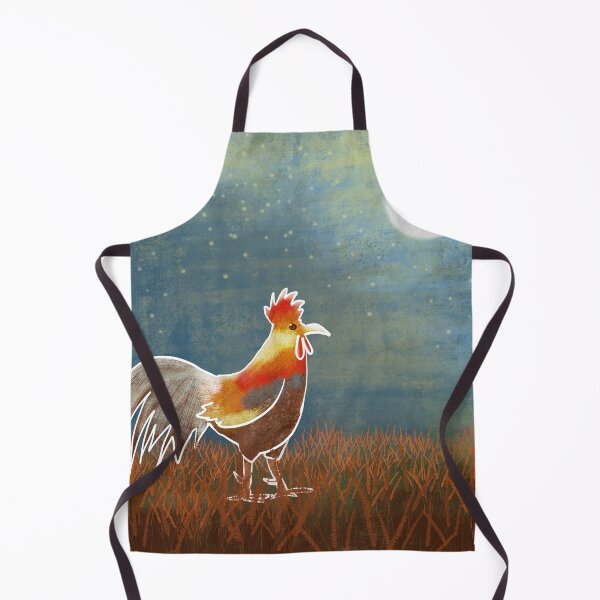 Item preview, Rooster In the Moonlight designed and sold by Kelly Lees.