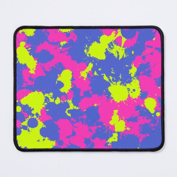 Item preview, Neon Pink Purple and Green Paint Splatter designed and sold by BigTexFunkadelic.