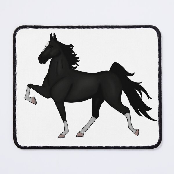 Aperçu de l'œuvre 5-Gaited American Saddlebred Noir créée et vendue par theaadesigns.