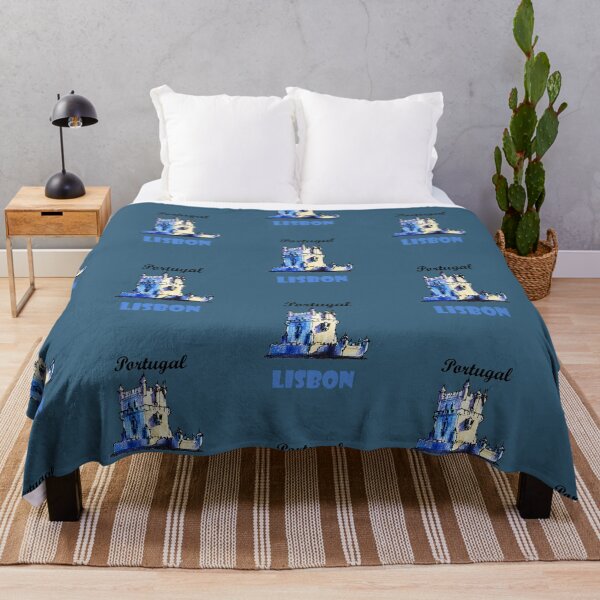 Item preview, Torre de Belem Lisboa Lisbon blue Portugal designed and sold by Nadja Leutloff.