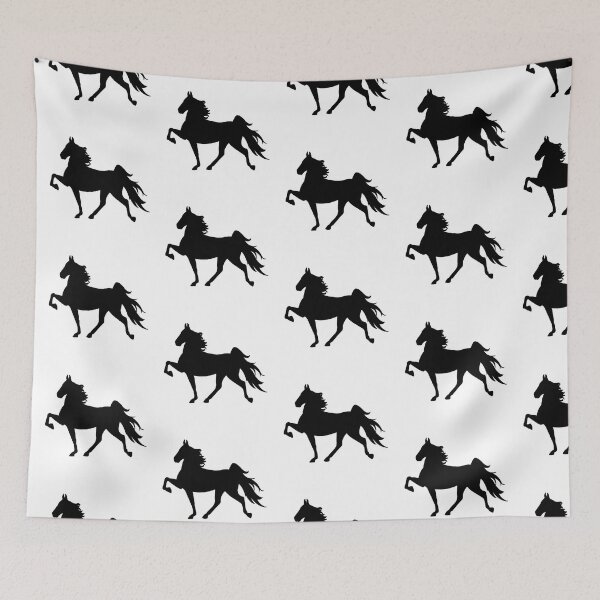 Item preview, 5-Gaited American Saddlebred Black Silhouette designed and sold by theaadesigns.