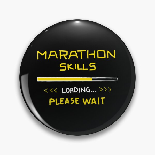 Item preview, Marathon Skills Loading Runner Gift Funny Quotes 26.2  Classic T-Shirt designed and sold by yeseniaval.
