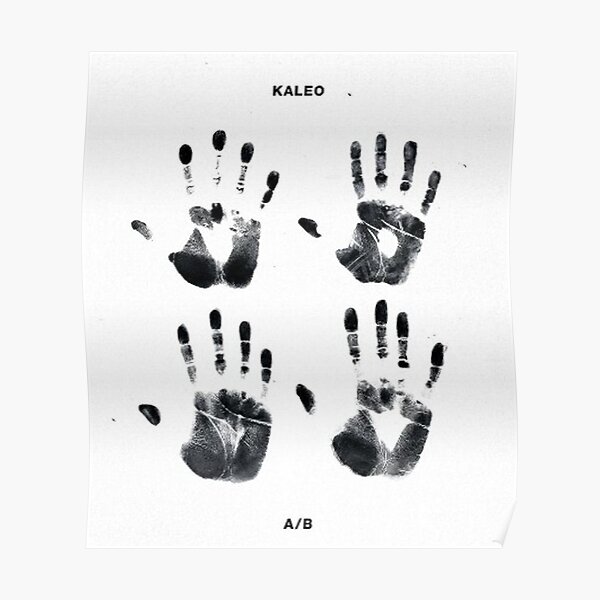Kaleo tour 2017 finger Solehaleha SH two Poster