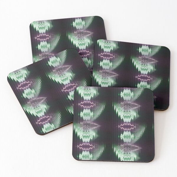 Item preview, Rosa e lâminas verde água  designed and sold by Mefista.
