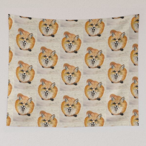 Item preview, Happy Fox designed and sold by 7starsart.