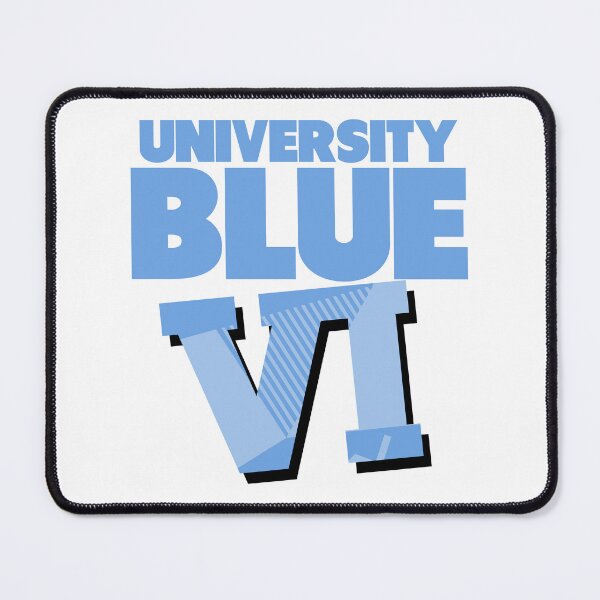 Item preview, University Blue Sneaker Art designed and sold by concordbred.
