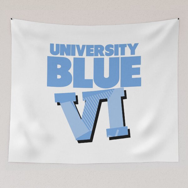 Item preview,  University Blue Sneaker Art designed and sold by concordbred.