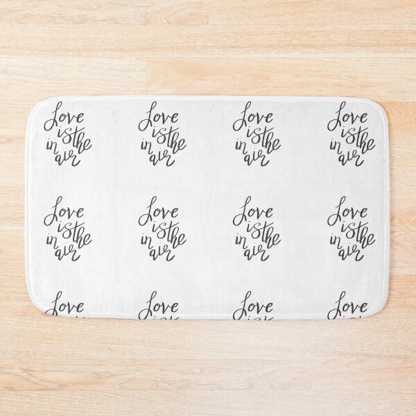 Item preview, Love is in the air motivational Quote designed and sold by ManifestoDesign.