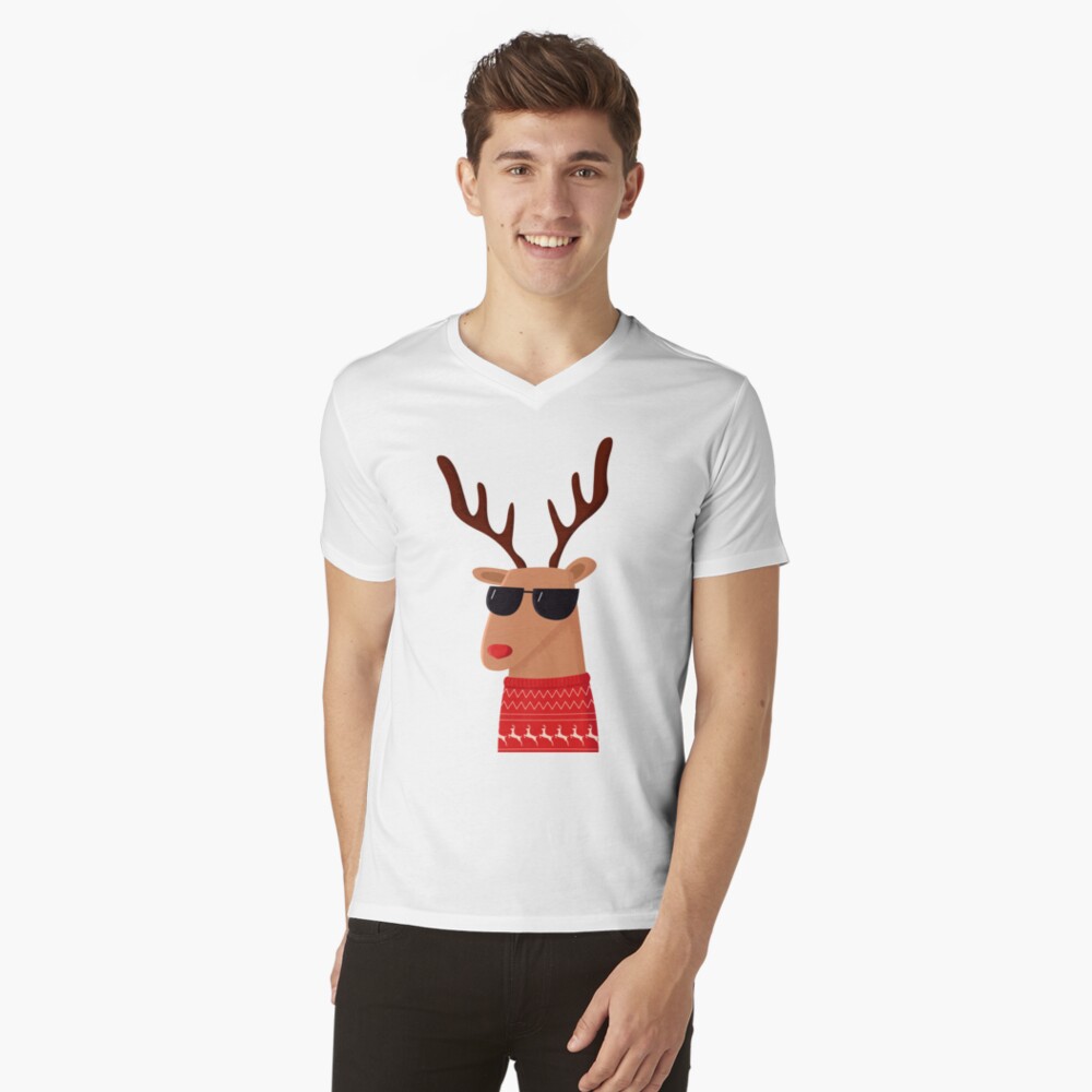 Item preview, V-Neck T-Shirt designed and sold by cartoonbeing.