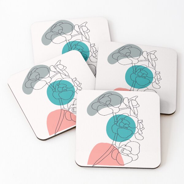Item preview, Abstract One Line Plumeria Flower designed and sold by virillanissa.