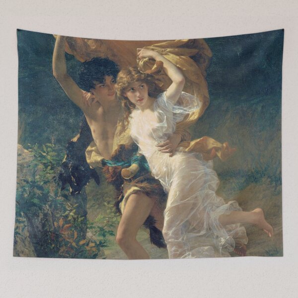 Item preview,  The Storm ,1880 , by the French painter Pierre-Auguste Cot  designed and sold by Momo-Stores.