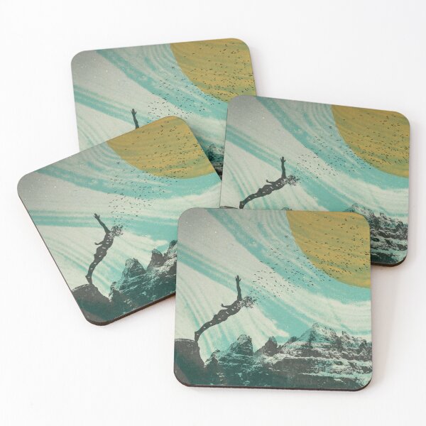 Item preview, Cliff Diver Turning Into Birds designed and sold by MackAndCo.