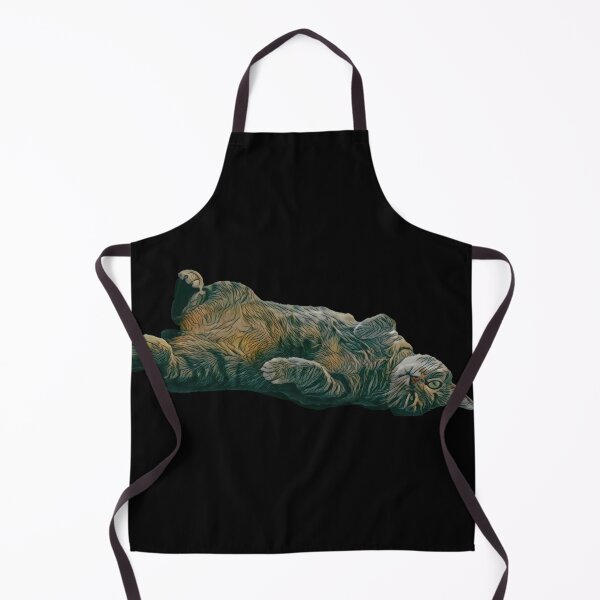 Item preview, Lazzy cat on the back designed and sold by LittleCountess.