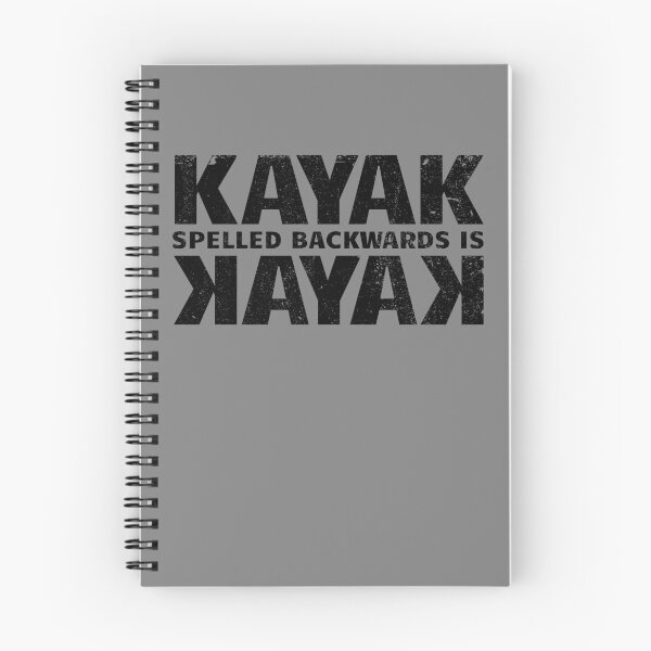 Artikelvorschau, Kayak Spelled Backward Is Kayak Paddling Funny Kayaking Gear entworfen und verkauft von DynamicDesign.