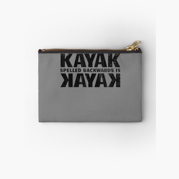 Artikelvorschau, Kayak Spelled Backward Is Kayak Paddling Funny Kayaking Gear entworfen und verkauft von DynamicDesign.